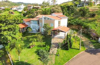Casa em condomínio fechado com 4 quartos à venda na estrada do jequitibá, 1750, condomínio moinho do vento, valinhos, 450 m2 por r$ 2.390.000