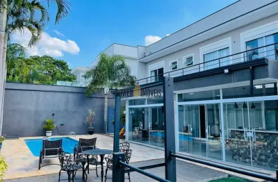 Casa em condomínio fechado com 4 quartos à venda na estrada engenheiro paulo de campos fessel, 351, condomínio residencial querência, valinhos, 395 m2 por r$ 3.490.000