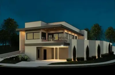 Casa em condomínio fechado com 3 quartos à venda na estrada municipal do roncáglia, 950, residencial são domingos, valinhos, 306 m2 por r$ 1.690.000