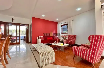 Casa em condomínio fechado com 4 quartos à venda na rua joão previtale, 2780, condomínio residencial terras do caribe, valinhos, 330 m2 por r$ 1.850.000