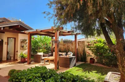 Casa em condomínio fechado com 3 quartos à venda na rua joão previtale, 2780, condomínio residencial terras do caribe, valinhos, 262 m2 por r$ 1.700.000