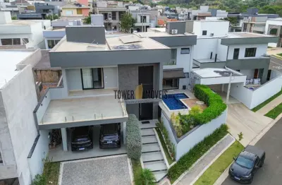 Casa em condomínio fechado com 4 quartos à venda na avenida dois, 1515, residencial vila do sol, valinhos, 340 m2 por r$ 2.600.000
