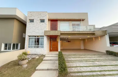 Casa em condomínio fechado com 3 quartos à venda na rua ettore bertoli, 300, condomínio villagio di napoli, valinhos, 357 m2 por r$ 1.990.000