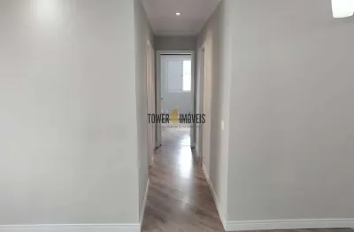 Apartamento com 3 quartos para alugar na rua romeu chiminasso, 730, condomínio vista valey, valinhos, 64 m2 por r$ 1.900