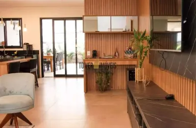 Casa em condomínio fechado com 3 quartos à venda na rua três, s/n, residencial vivenda das pitangueiras, valinhos, 255 m2 por r$ 1.590.000