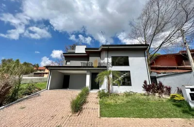 Casa em condomínio fechado com 3 quartos à venda na rua san conrado, s/n, loteamento caminhos de san conrado (sousas), campinas, 390 m2 por r$ 1.880.000