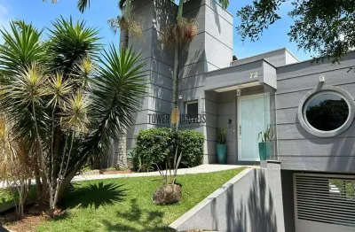 Casa em condomínio fechado com 5 quartos à venda na rua san conrado, s/n, loteamento caminhos de san conrado (sousas), campinas, 402 m2 por r$ 2.650.000