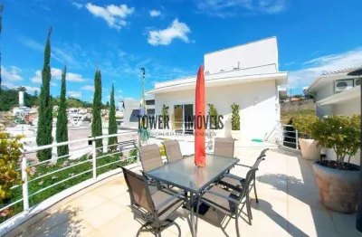 Casa em condomínio fechado com 3 quartos à venda na estrada municipal do roncáglia, 1090, residencial mont' alcino, valinhos, 243 m2 por r$ 1.750.000