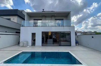 Casa em condomínio fechado com 3 quartos à venda na estrada municipal do roncáglia, 1090, residencial mont' alcino, valinhos, 235 m2 por r$ 2.130.000