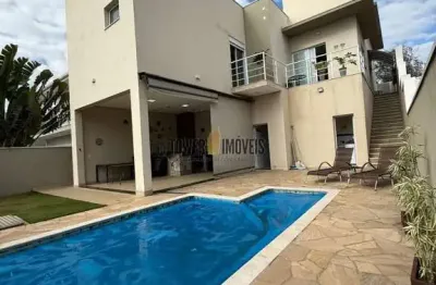 Casa em condomínio fechado com 3 quartos à venda na estrada municipal do roncáglia, 1090, residencial mont' alcino, valinhos, 211 m2 por r$ 1.700.000