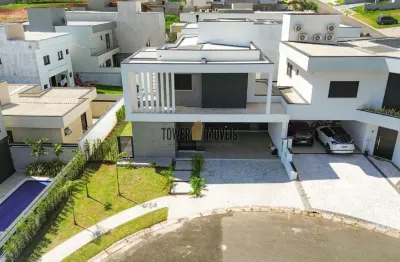 Casa em condomínio fechado com 3 quartos à venda na estrada municipal do roncáglia, 1090, residencial mont' alcino, valinhos, 239 m2 por r$ 1.795.000