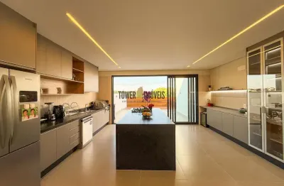 Casa em condomínio fechado com 3 quartos à venda na estrada municipal do roncáglia, 1090, residencial mont' alcino, valinhos, 180 m2 por r$ 1.690.000