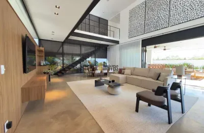 Casa em condomínio fechado com 3 quartos à venda na rua paiquere, 629, loteamento reserva das palmeiras, valinhos, 454 m2 por r$ 4.700.000