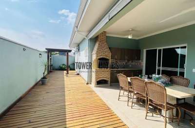 Casa em condomínio fechado com 3 quartos para alugar na loteamento vivenda das cerejeiras, 645, vivenda das cerejeiras, valinhos, 205 m2 por r$ 8.500