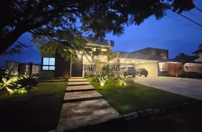 Casa em condomínio fechado com 3 quartos à venda na estrada engenheiro paulo de campos fessel, 351, condomínio residencial querência, valinhos, 302 m2 por r$ 3.350.000