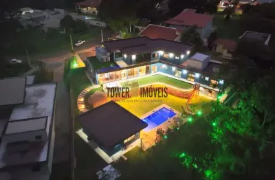 Casa em condomínio fechado com 7 quartos à venda na Estrada Municipal do Clube de Campo Valinhos, 100, Clube de Campos Valinhos, Valinhos, 700 m2 por R$ 7.500.000