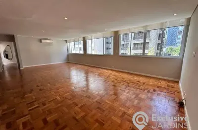 Apartamento com 3 quartos para alugar na alameda campinas, 696, jardim paulista, são paulo, 198 m2 por r$ 17.000