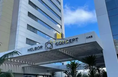 Sala comercial para venda ou locação no helbor concept office, 48m² - mogi das c