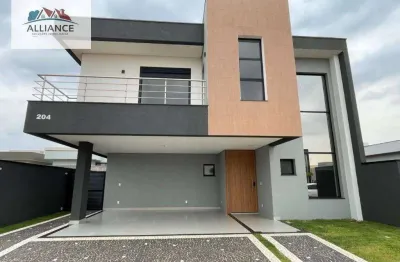 Casa com 4 dormitórios, 265 m² - venda por r$ 2.190.000,00 ou aluguel por r$ 12.677,00/mês - condomínio residencial royal garden - paulínia/sp