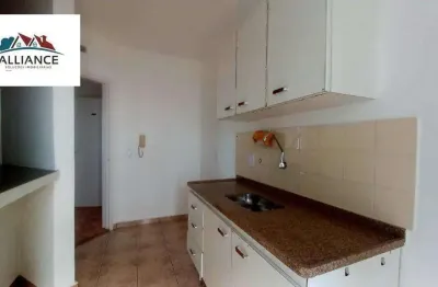 Apartamento para alugar, 48 m² por r$ 1.800,00/mês - centro - campinas/sp