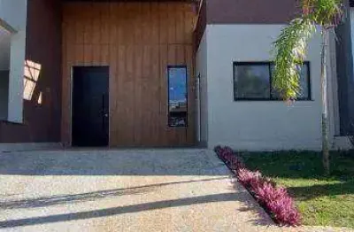 3 suítes, condomínio fechado, terras da estância em paulínia. casa nova, condomínio com itens de lazer.