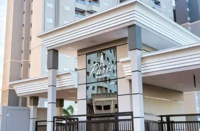 Apartamento com 2 dormitórios à venda, 60 m² por r$ 475.000,00 - residencial paris - paulínia/sp