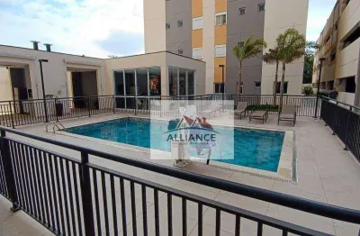 Apartamento com 2 dormitórios à venda, 60 m² por r$ 500.000 - santa terezinha - paulínia/sp