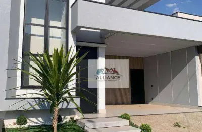 Casa com 3 dormitórios para alugar, 145 m² por r$ 8.165,00/mês - condomínio jardim dos lírios - paulínia/sp