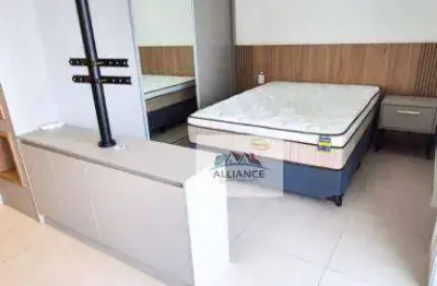 Apartamento, 42 m² - venda por r$ 590.000,00 ou aluguel por r$ 4.150,00/mês - jardim guanabara - campinas/sp