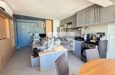 More nas alturas! cobertura 72m2 1 dormitório + 1 reversível no centro de campinas. 2 vagas