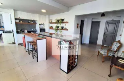 Apartamento com 3 dormitórios para alugar, 180 m² por r$ 11.649/mês - cambuí - campinas/sp