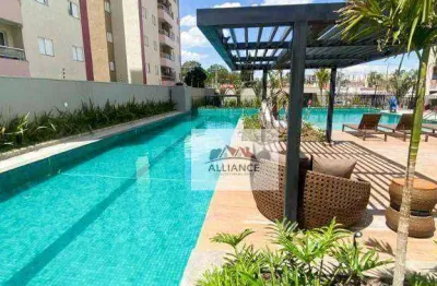 Amati, primeira locação! 3 dorms (1 ste), 2 vagas. clube resort! venha conhecer, em paulínia