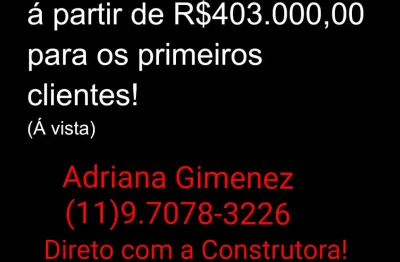 2 dormitórios, sendo (1 suíte), a 5 minutos do pq. celso daniel. pré lançamento!