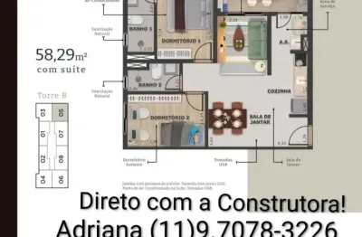 2 dormitórios ( 1 suíte) vizinho a são caetano do sul com reúso de água