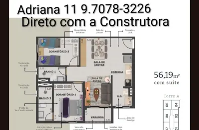 2 Dormitórios ( 1 suíte) á uma rua de  São Caetano do Sul