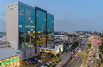 Sala comercial 34m² para alugar no shopping da ilha – condomínio incluso
