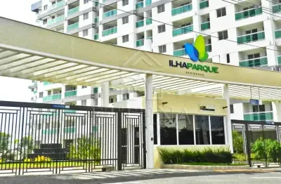 Apartamento 2 quartos (1 suíte) no condomínio ilha parque – próximo ao shopping da ilha