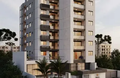 Apartamento com 2 quartos à venda na rua doutor waldemiro pereira, 257, capão raso, curitiba por r$ 440.000