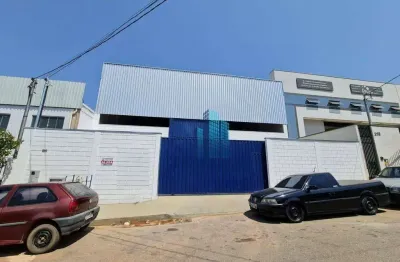Galpão para alugar, 600 m² por r$ 13.000,00/mês - faisqueira - pouso alegre/mg