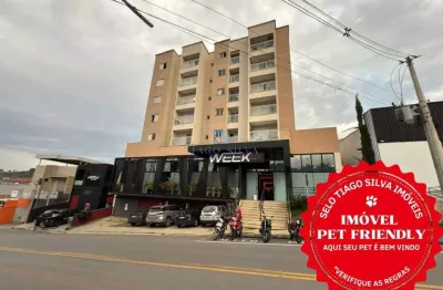 Apartamento com 3 dormitórios para alugar, 100 m² por r$ 2.600,00/mês - santa edwiges - pouso alegre/mg