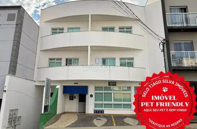 Apartamento com 2 dormitórios para alugar, 63 m² por r$ 2.130,00/mês - centro - pouso alegre/mg