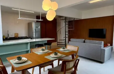 Vendo excelente cobertura mobiliada na dom romualdo - ed colúmbia