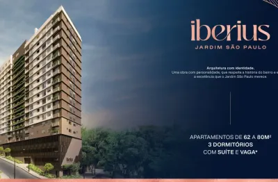 Residências de alto padrão (57m² a 120m²) com 2 e 3 dorms., suítes e vagas privativas, a poucos minutos do metrô.