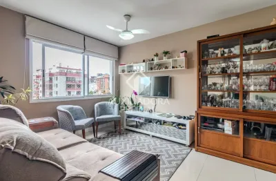 Apartamento semi mobiliado com 3 dormitórios,  churrasqueira e lazer completo