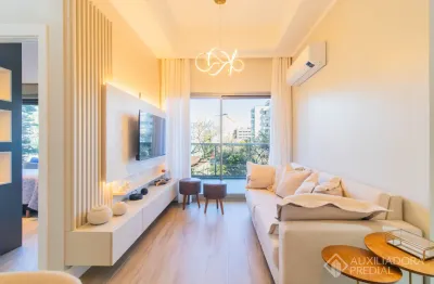 Apartamento garden de 2 dormitórios no praia de belas, 1 vaga coberta