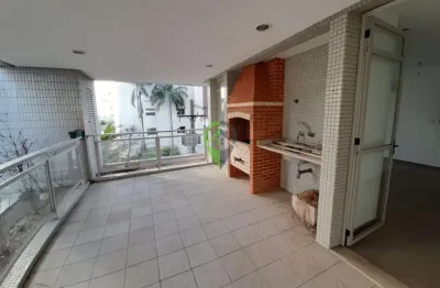 Apartamento - 4 dormitórios/suítes à venda, 290 m² - vila rica - santos/sp