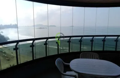 Apartamento com 4 dormitórios à venda, 213 m²  - praia das astúrias - guarujá/sp