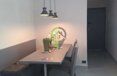 Apartamento mobiliado em  aparecida, frente mar em santos/sp