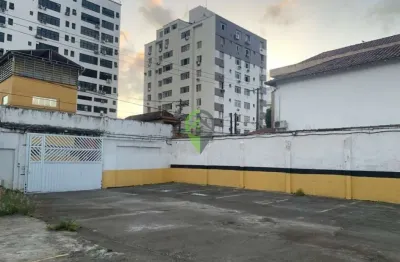 Terreno comercial para alugar na Rua Comendador Alfaia Rodrigues, Embaré, Santos