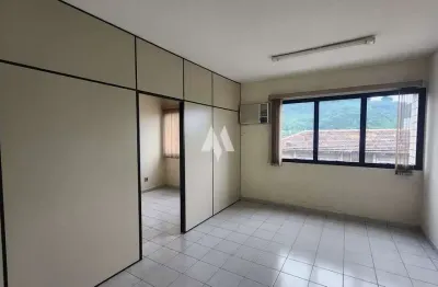 Sala comercial para alugar na Rua Leonardo Roitman, Vila Mathias, Santos